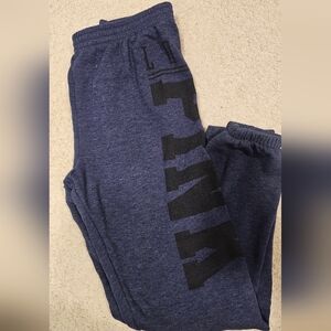 PINK Blue Sweatpants